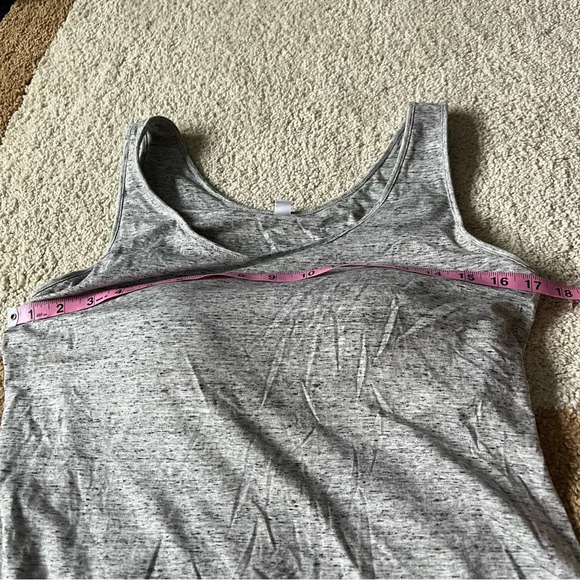 Gray Maxi Dress with Built in Bra from Uniqlo - Picture 3 of 5